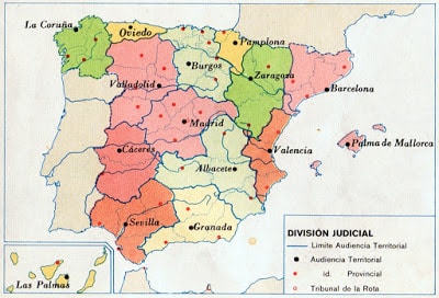 1972 división judicial granada